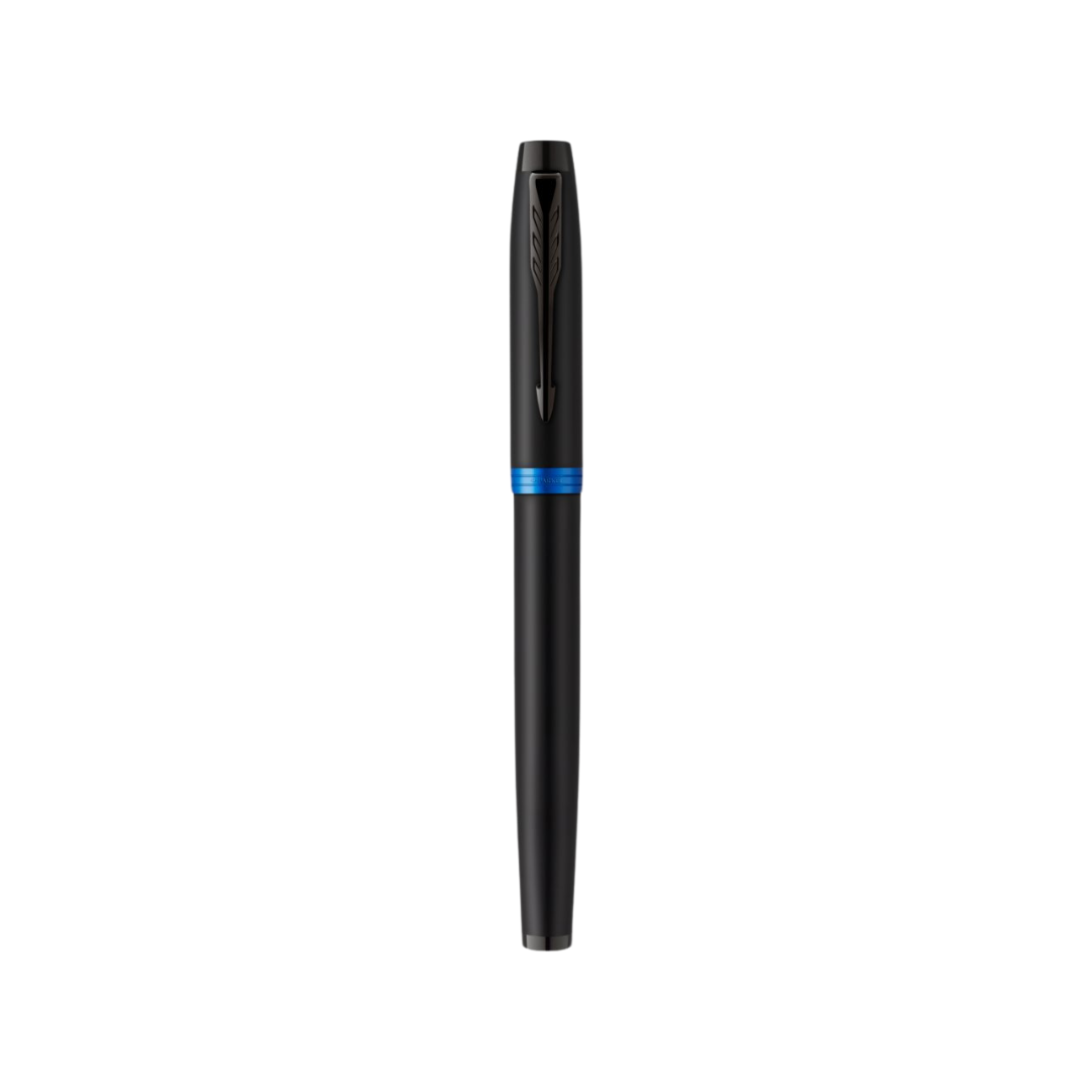 Parker IM PROFESSIONAL Vibrant Ring BT Fountain Pen Marine Blue — nib close-up