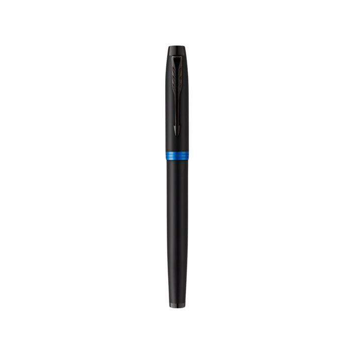 Parker IM PROFESSIONAL Vibrant Ring BT Fountain Pen Marine Blue — nib close-up