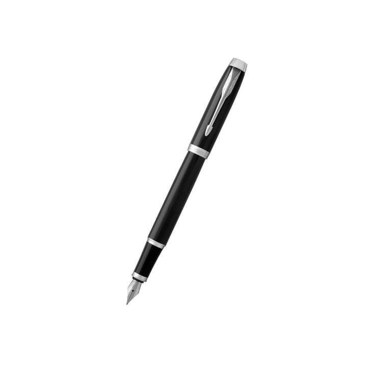 Parker IM Essential Matte Black CT Fountain Pen in Medium Nib — Parker fountain pen — precision nib writing instrument, at Cityluxe Singapore stationery store