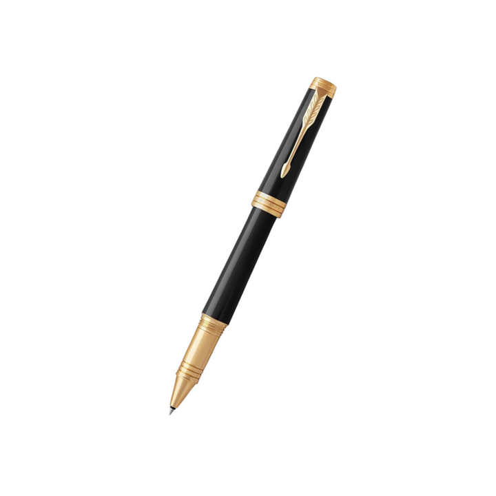 Parker Premier Black GT Rollerball Pen — capped