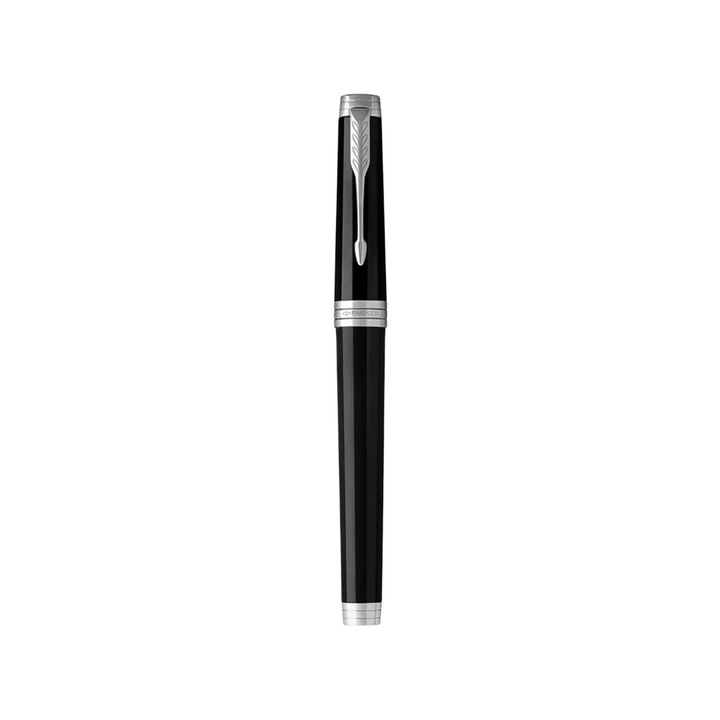 Parker Premier Black ST Fountain Pen — nib close-up