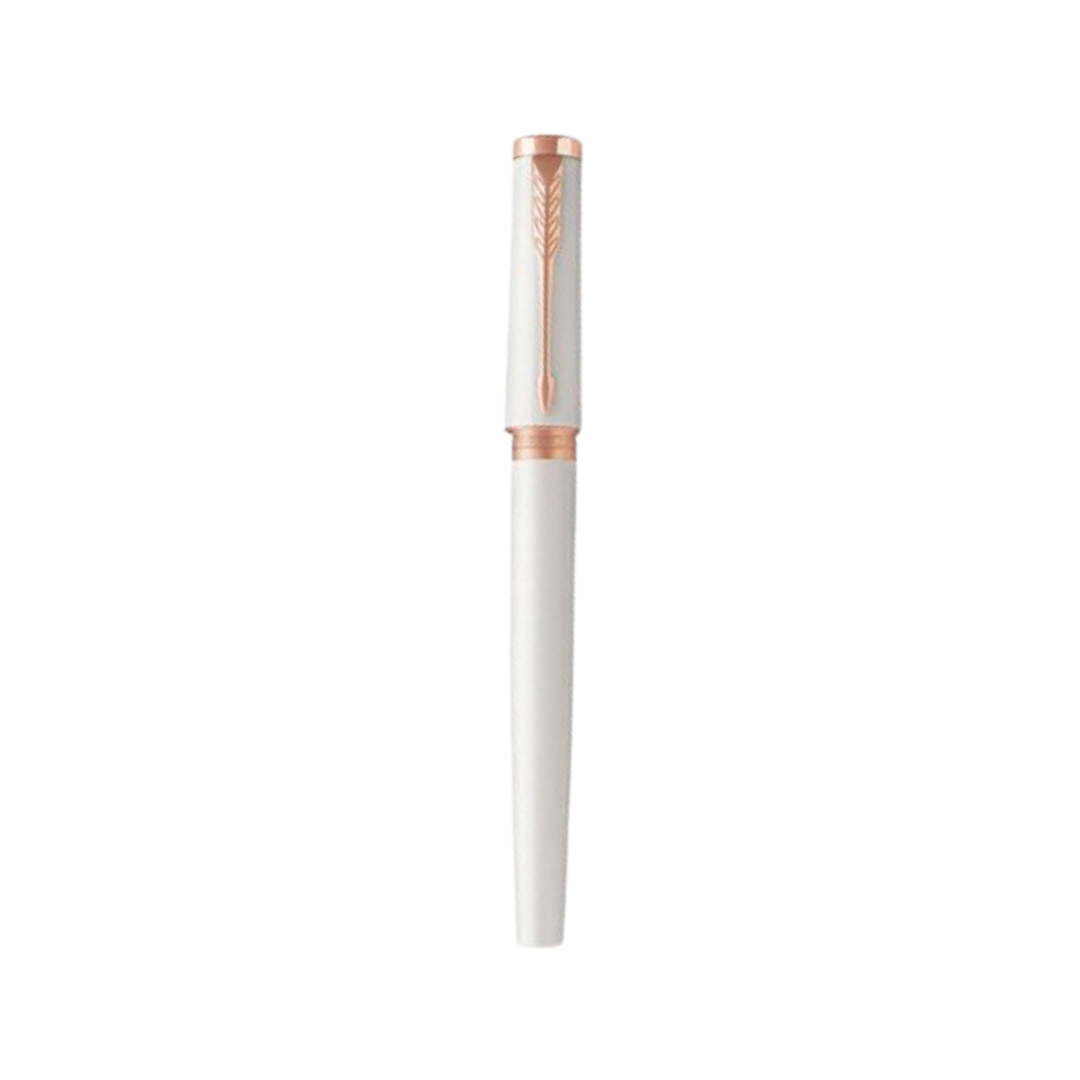 Parker Ingenuity Small Pearl Pink Gold Trim 5th Technology Pen — detail view