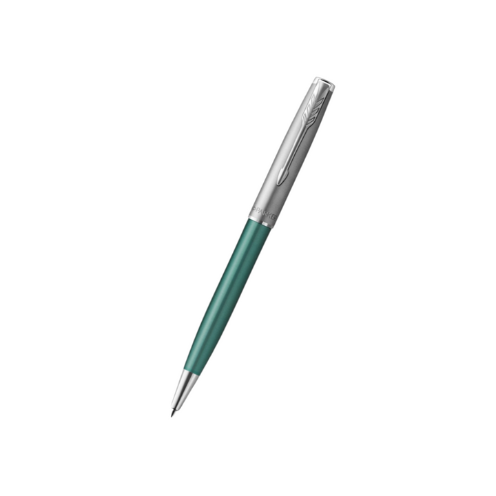 Parker Sonnet Essential SB CT Ballpoint Pen Green — capped