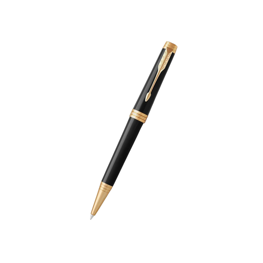 Parker Premier Black GT Ballpoint Pen — capped