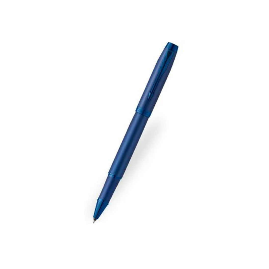 Parker IM PROFESSIONAL Rollerball Pen Monochrome Blue — capped