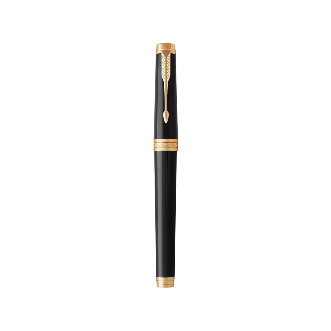 Parker Premier Black GT Fountain Pen — Parker fountain pen — precision nib writing instrument, at Cityluxe Singapore stationery store