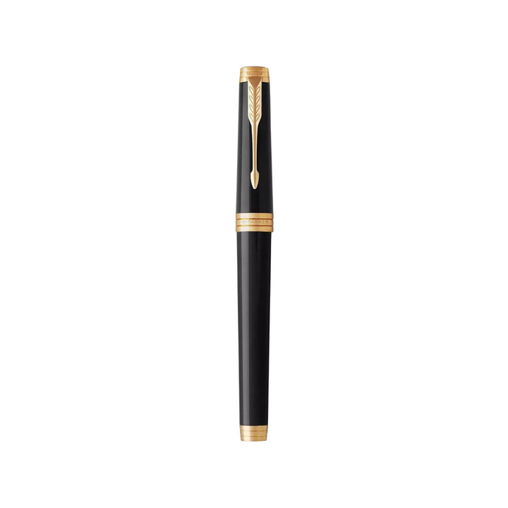 Parker Premier Black GT Fountain Pen — Parker fountain pen — precision nib writing instrument, at Cityluxe Singapore stationery store