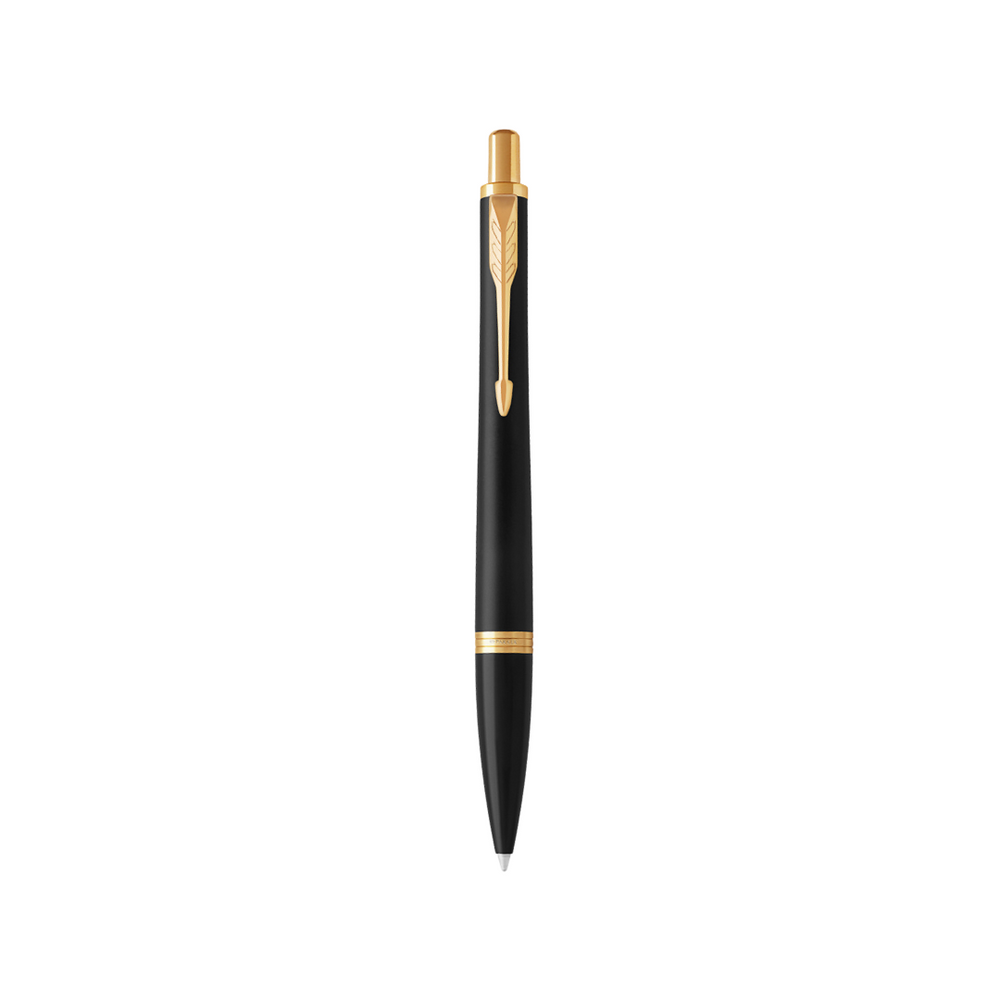 Parker Urban Matte Black GT Ballpoint Pen — Parker ballpoint pen — reliable smooth-writing everyday pen, at Cityluxe Singapore