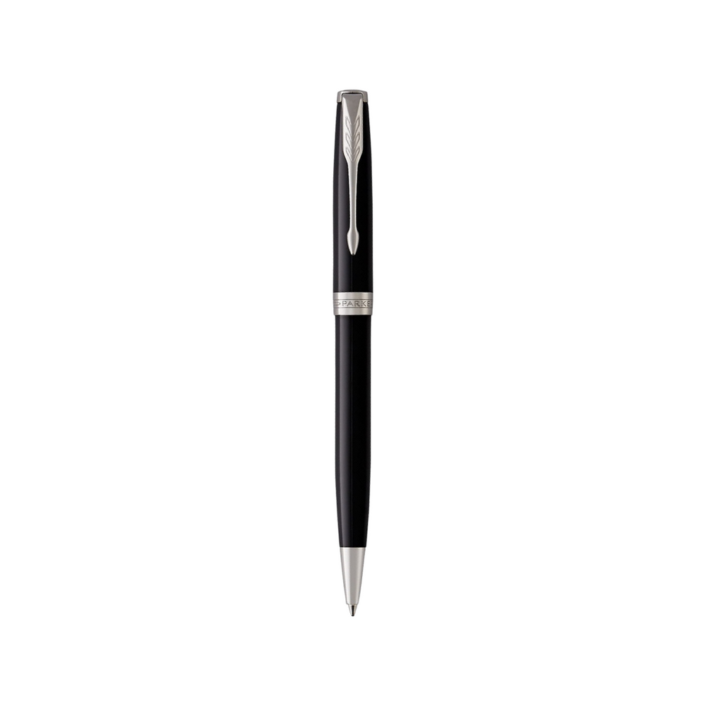 Parker Sonnet Lacquer Black CT Ballpoint Pen — Parker ballpoint pen — reliable smooth-writing everyday pen, at Cityluxe Singapore