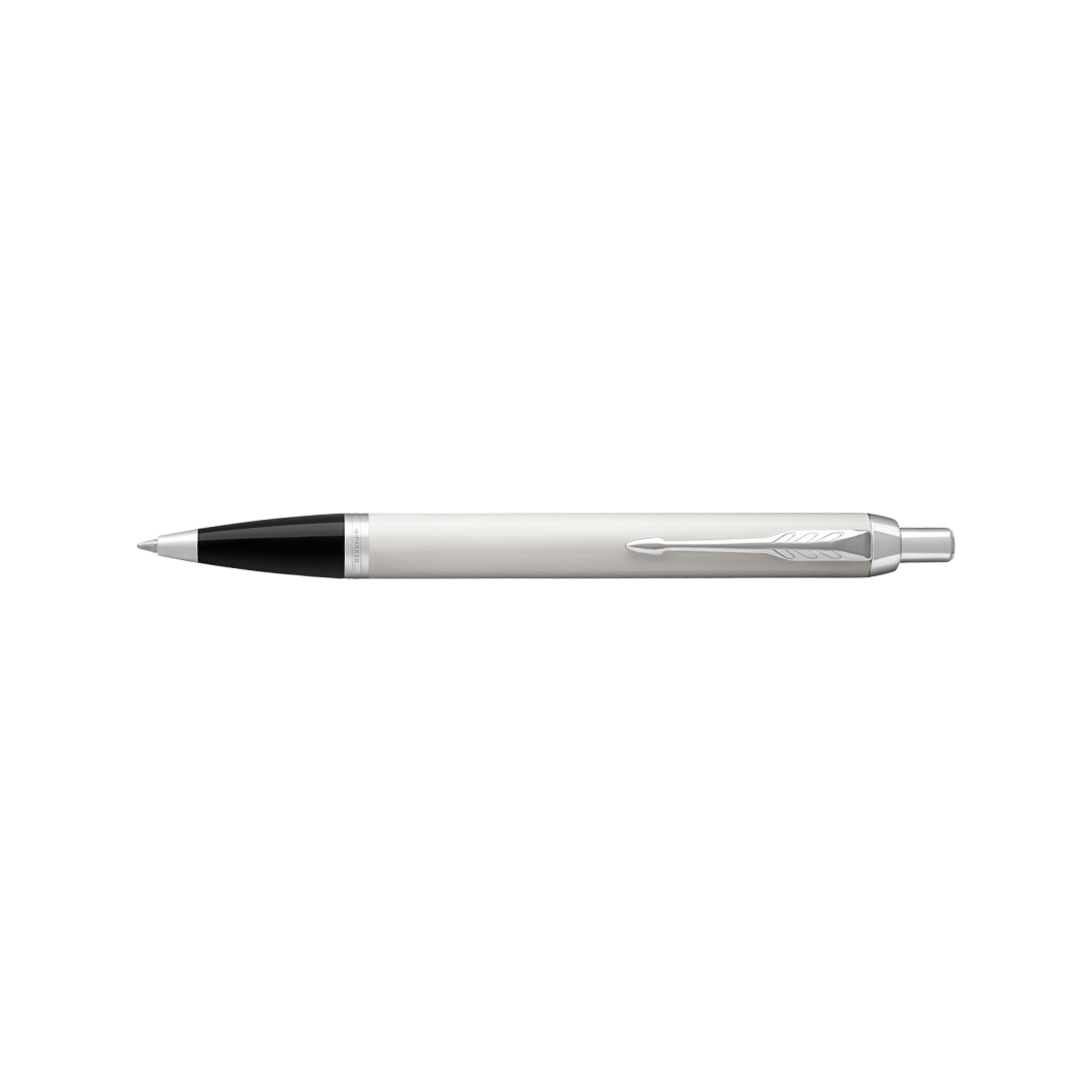 Parker IM White CT Ballpoint Pen — Parker ballpoint pen — reliable smooth-writing everyday pen, at Cityluxe Singapore