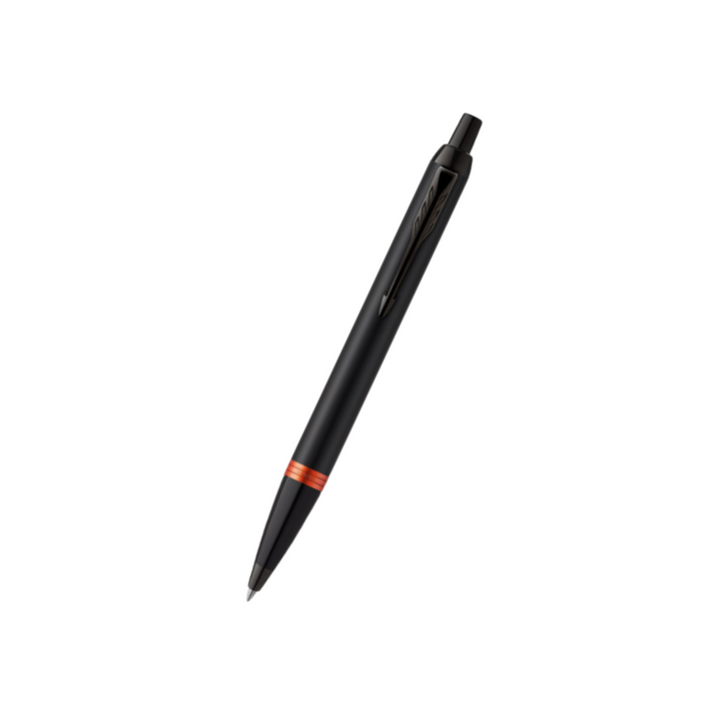 Parker IM PROFESSIONALS Vibrant Ring BT Ballpoint Pen Flame Orange — capped