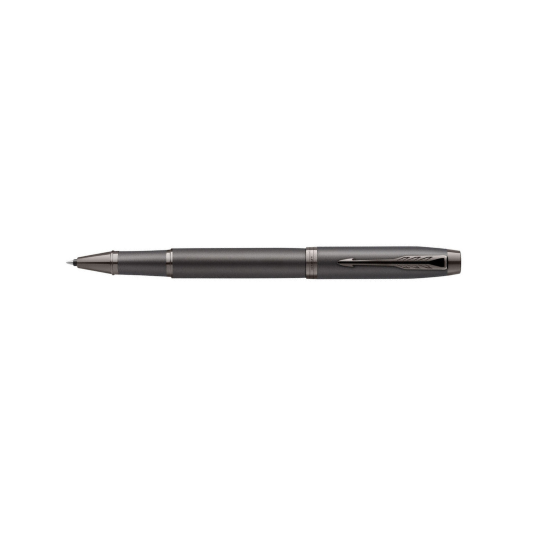 Parker IM PROFESSIONAL Rollerball Pen - Monochrome Titanium — engraving example