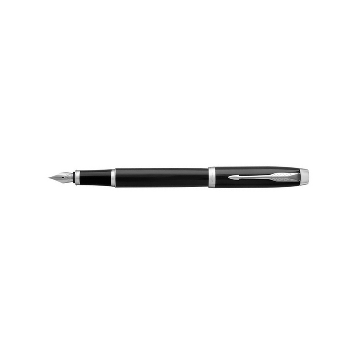 Parker IM Essential Matte Black CT Fountain Pen in Medium Nib — Parker fountain pen — precision nib writing instrument, at Cityluxe Singapore stationery store