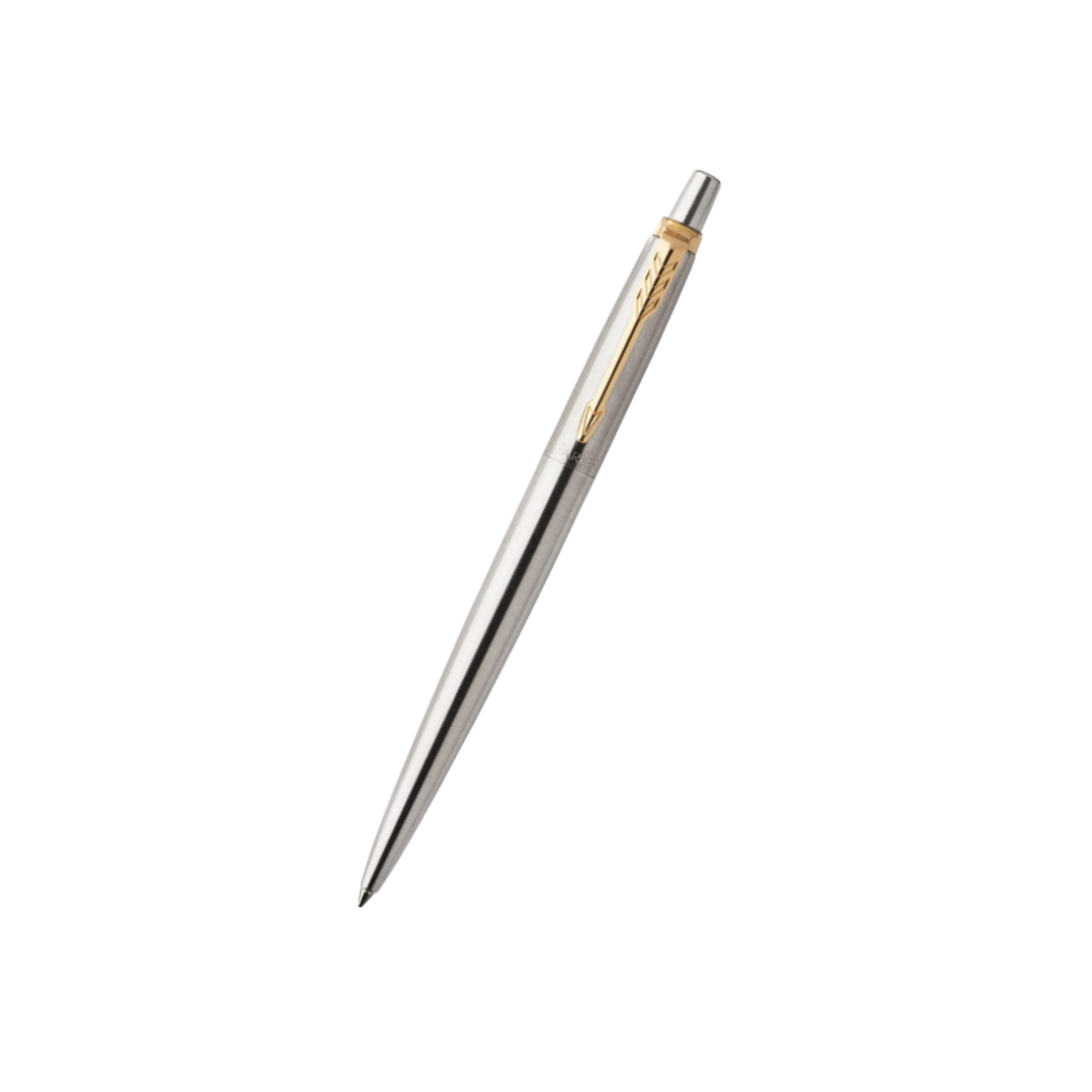 Parker Jotter Stainless Steel GT Ballpoint Pen — Parker ballpoint pen — reliable smooth-writing everyday pen, at Cityluxe Singapore