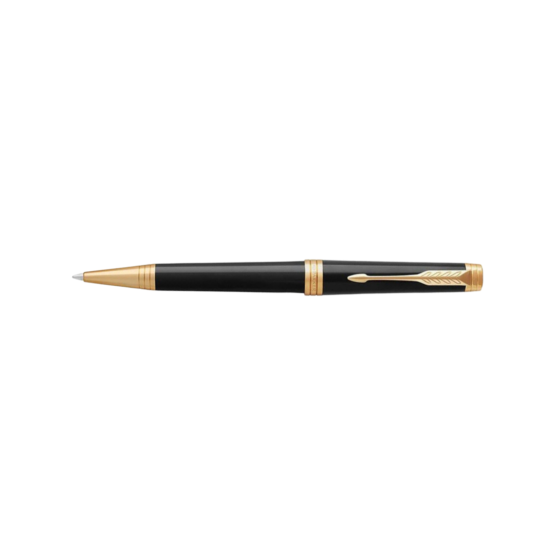 Parker Premier Black GT Ballpoint Pen — tip detail