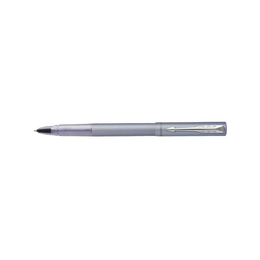 Parker Vector XL Rollerball Pen - Silver — with packaging