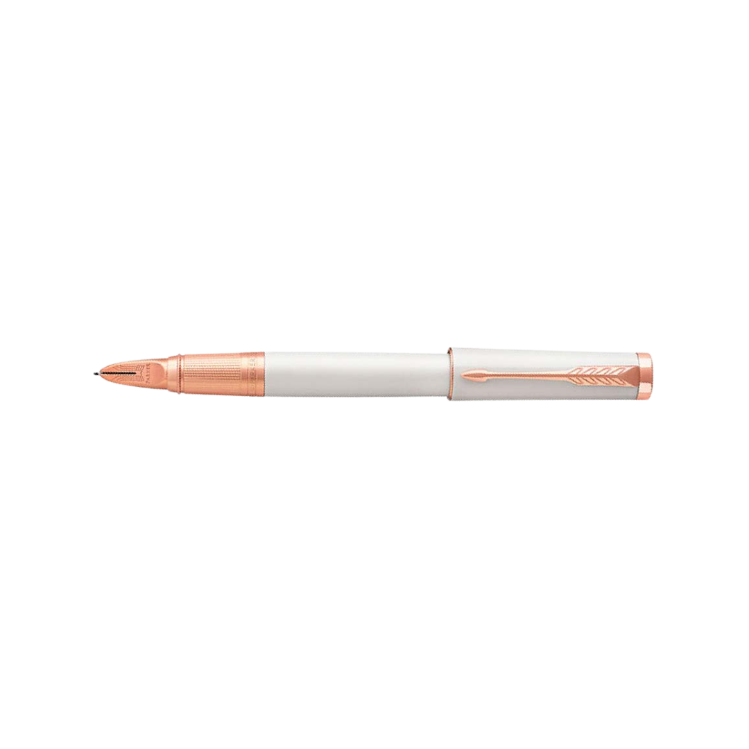 Parker Ingenuity Small Pearl Pink Gold Trim 5th Technology Pen — with packaging