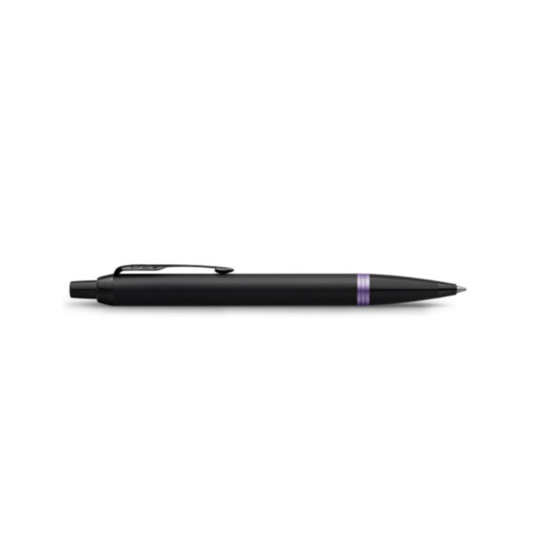 Parker IM PROFESSIONAL Vibrant Ring Ballpoint Pen Amethyst Purple — with packaging