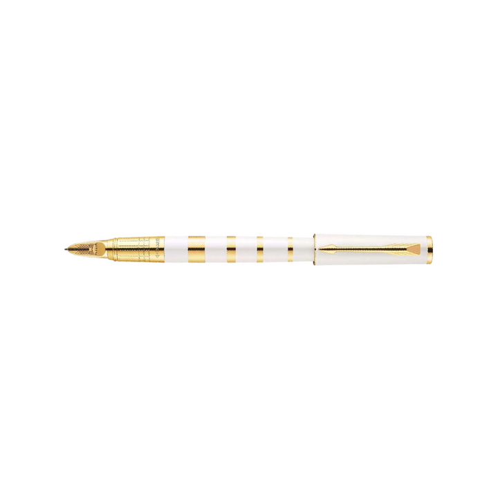 Parker Ingenuity Small Pearl &amp; Metal Gold Trim 5th Technology Pen — with packaging