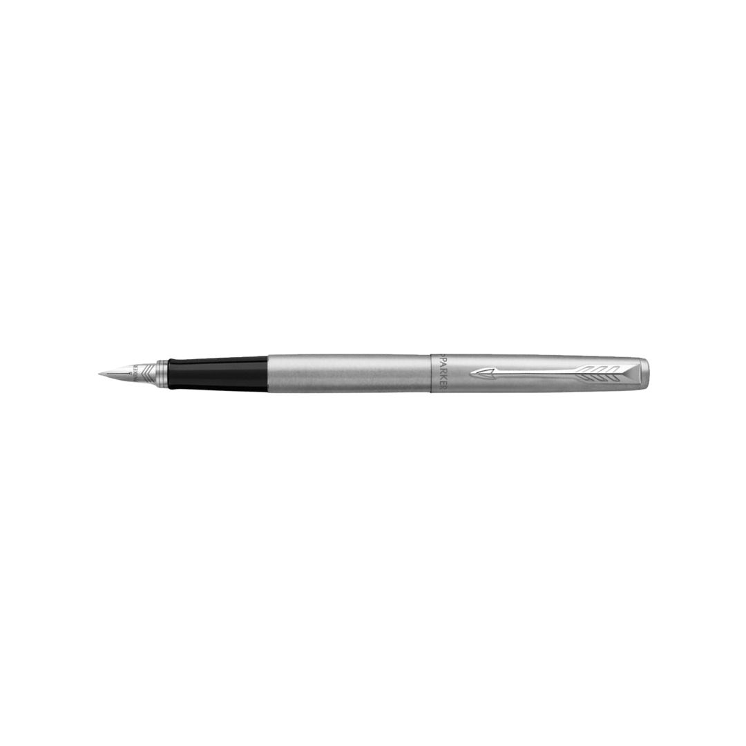Parker Jotter Stainless Steel CT Fountain Pen — Parker fountain pen — precision nib writing instrument, at Cityluxe Singapore stationery store