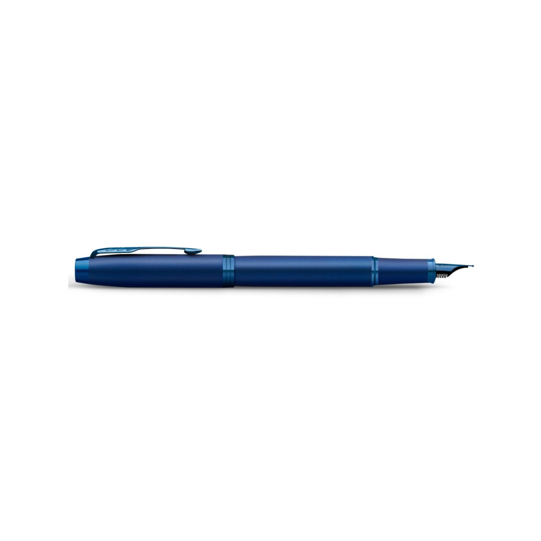 Parker IM PROFESSIONAL Fountain Pen Monochrome Blue — barrel detail