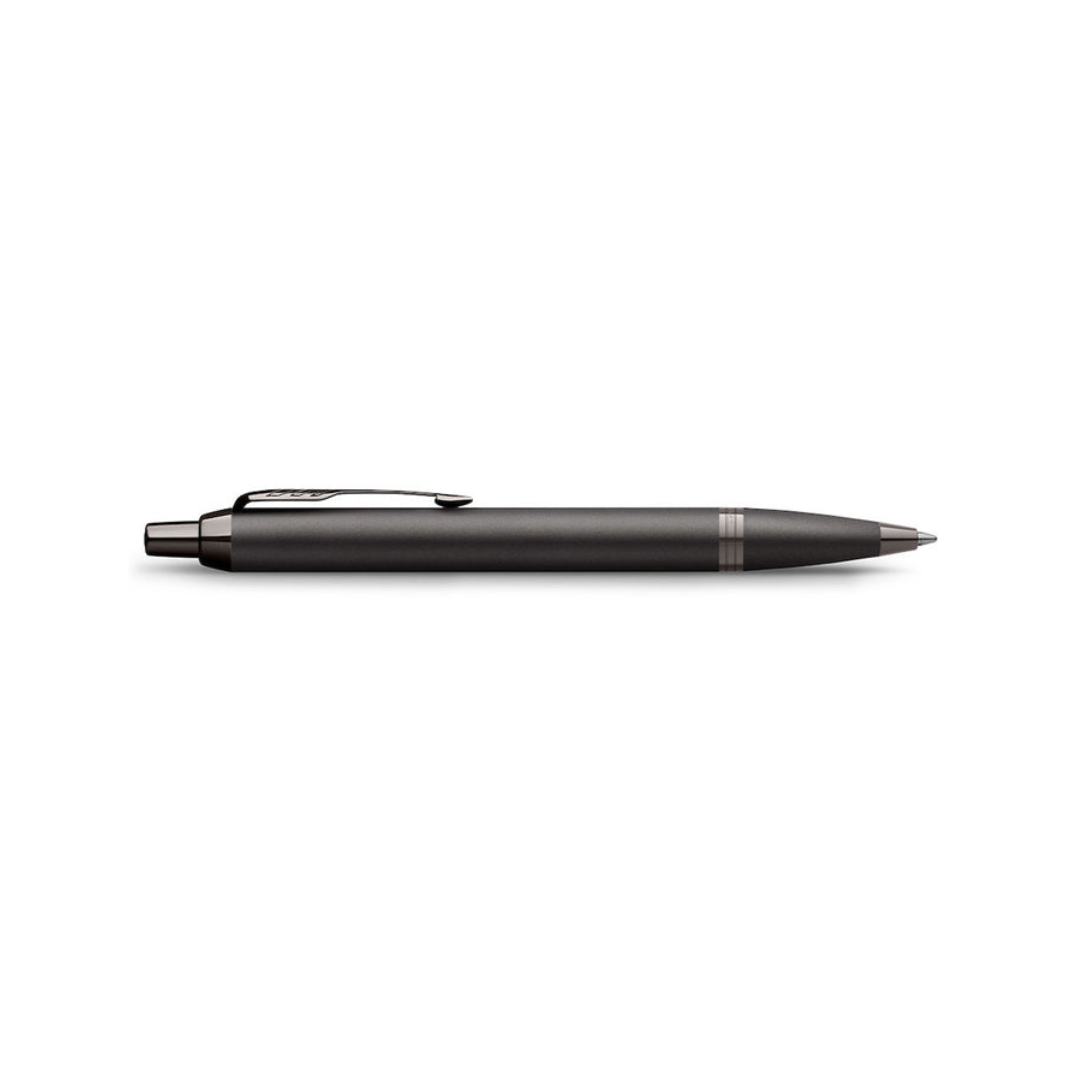 Parker IM PROFESSIONAL Ballpoint Pen - Monochrome Titanium — barrel detail