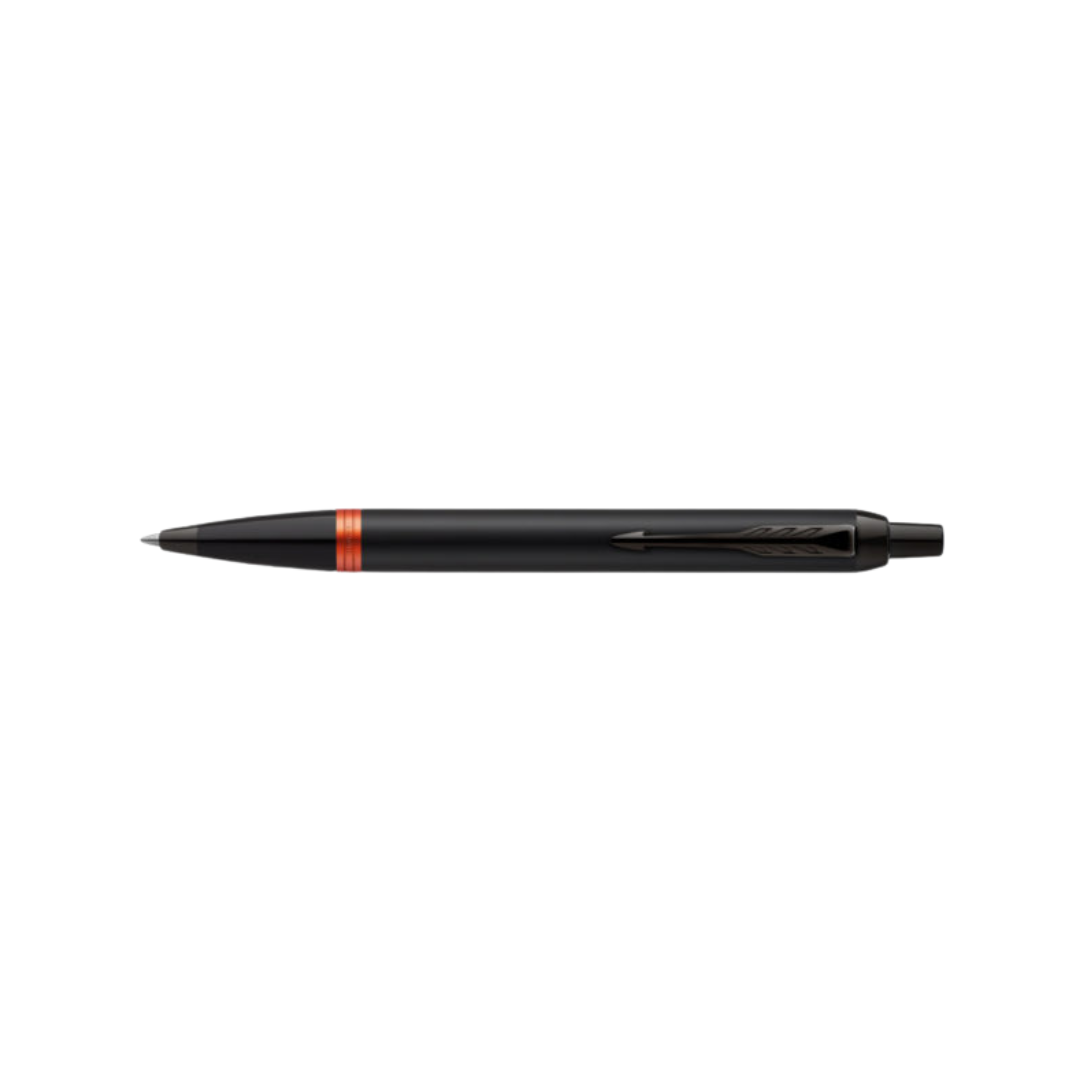 Parker IM PROFESSIONALS Vibrant Ring BT Ballpoint Pen Flame Orange — with packaging