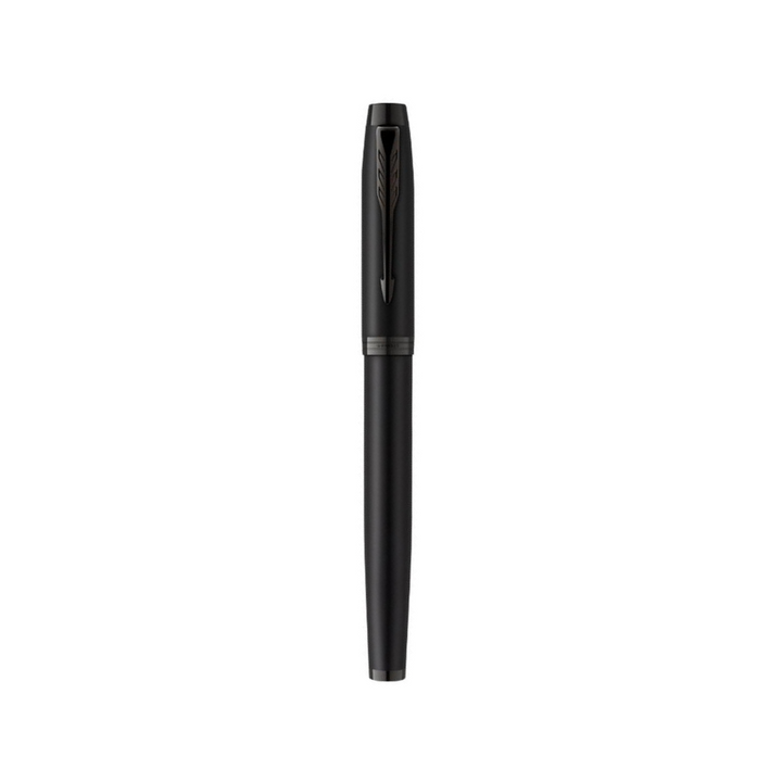 Parker IM Matte Metallic Black Edition Rollerball Pen — Parker rollerball pen — fluid gel ink writing instrument, at Cityluxe Singapore