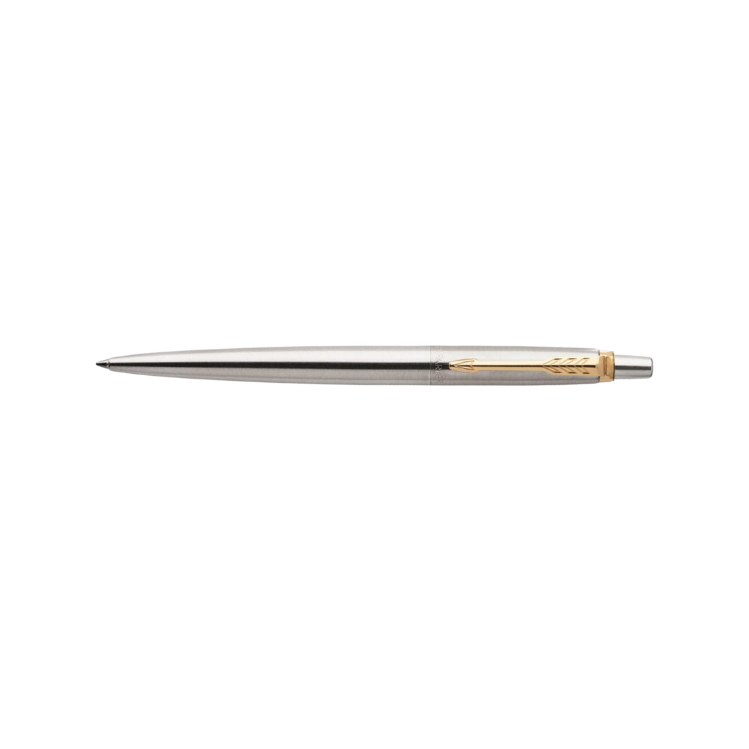 Parker Jotter Stainless Steel GT Ballpoint Pen — Parker ballpoint pen — reliable smooth-writing everyday pen, at Cityluxe Singapore
