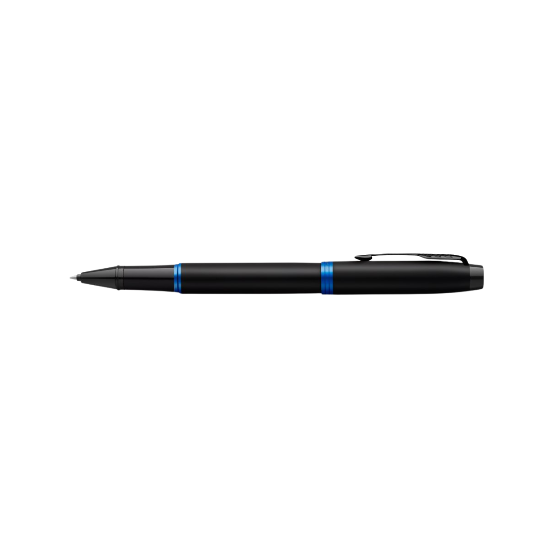 Parker IM PROFESSIONAL Vibrant Ring BT Rollerball Pen Marine Blue — with packaging