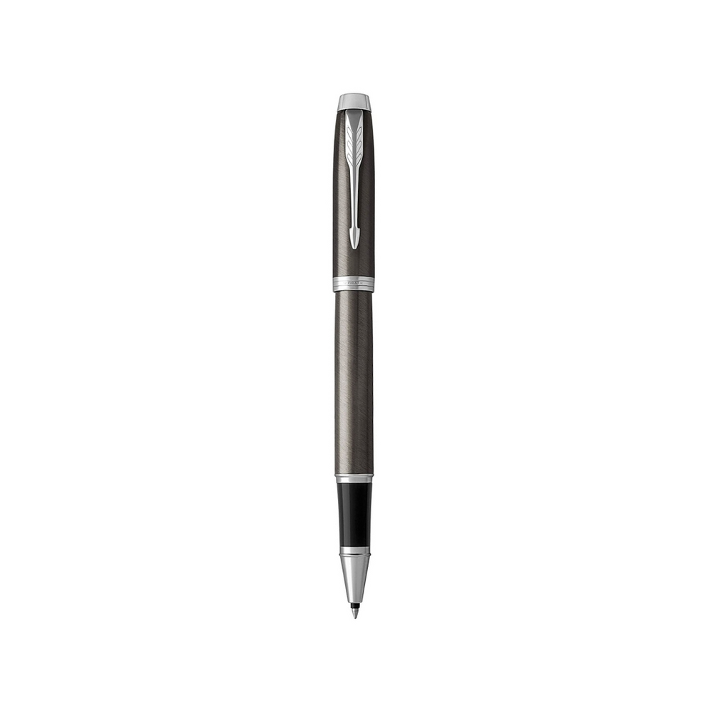 Parker IM Dark Espresso CT Rollerball Pen — Parker rollerball pen — fluid gel ink writing instrument, at Cityluxe Singapore