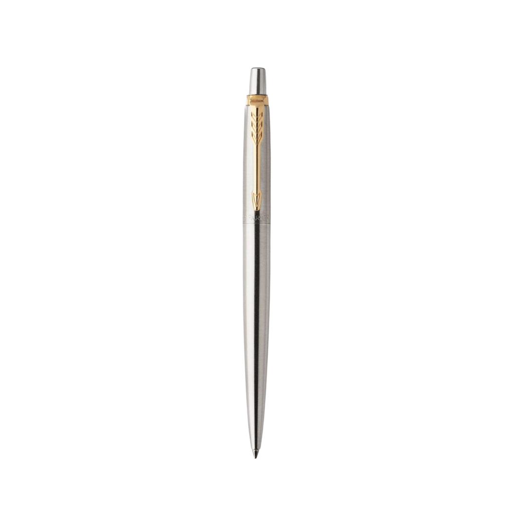 Parker Jotter Stainless Steel GT Ballpoint Pen — Parker ballpoint pen — reliable smooth-writing everyday pen, at Cityluxe Singapore