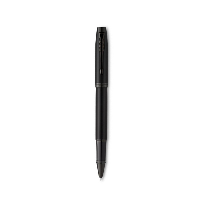Parker IM Matte Metallic Black Edition Rollerball Pen — Parker rollerball pen — fluid gel ink writing instrument, at Cityluxe Singapore