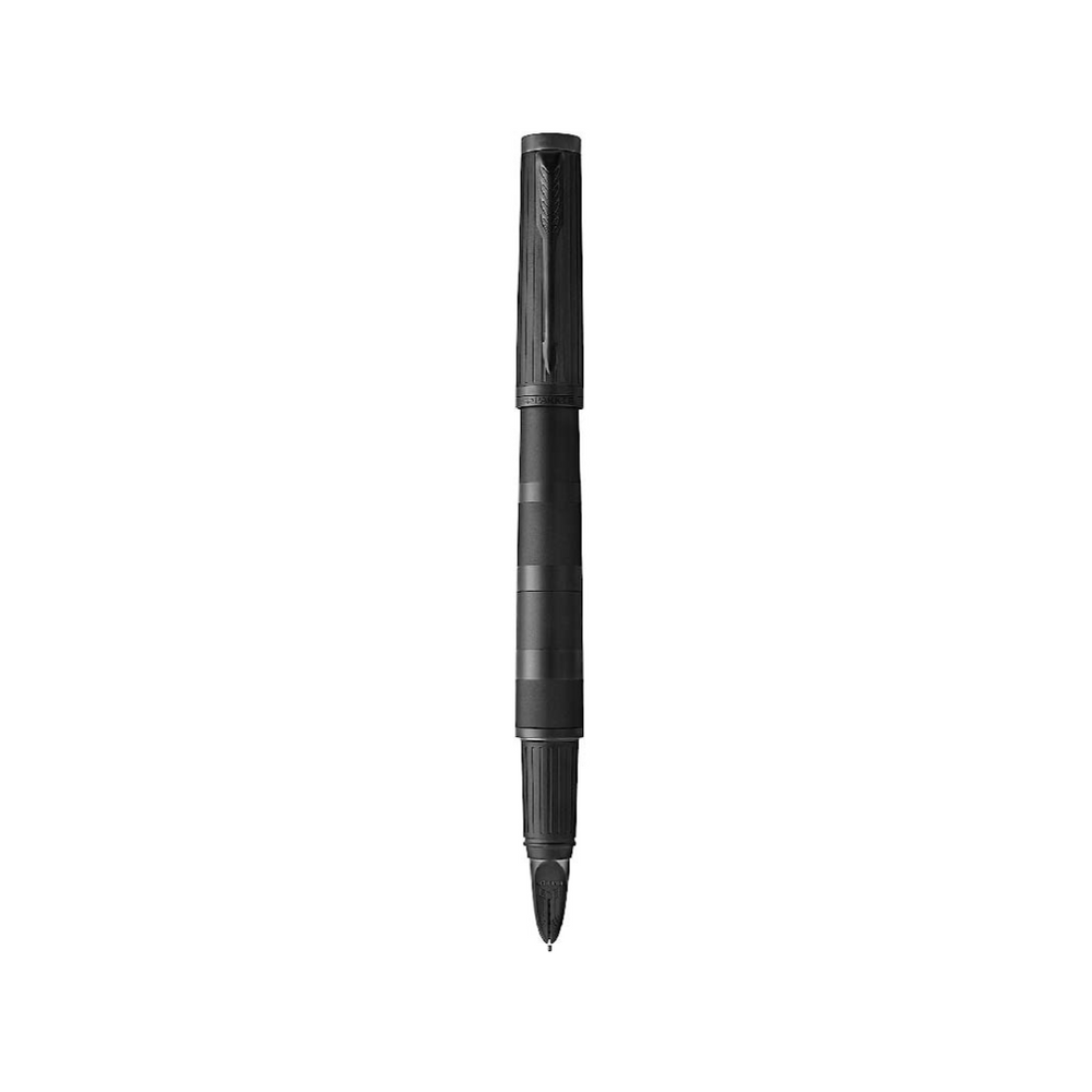 Parker Ingenuity Large Black Deluxe DP PVD 5th Technology Pen — side view