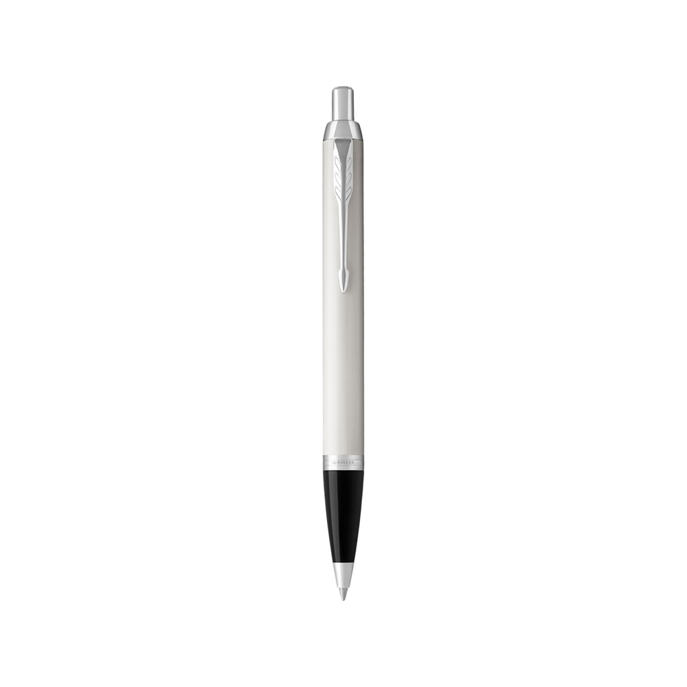 Parker IM White CT Ballpoint Pen — Parker ballpoint pen — reliable smooth-writing everyday pen, at Cityluxe Singapore
