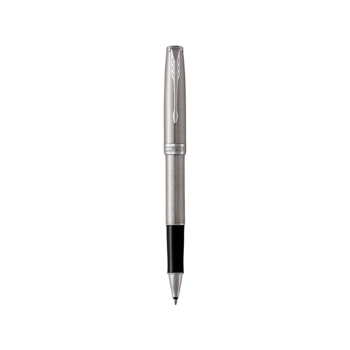 Parker Sonnet Stainless Steel CT Rollerball Pen — Parker rollerball pen — fluid gel ink writing instrument, at Cityluxe Singapore