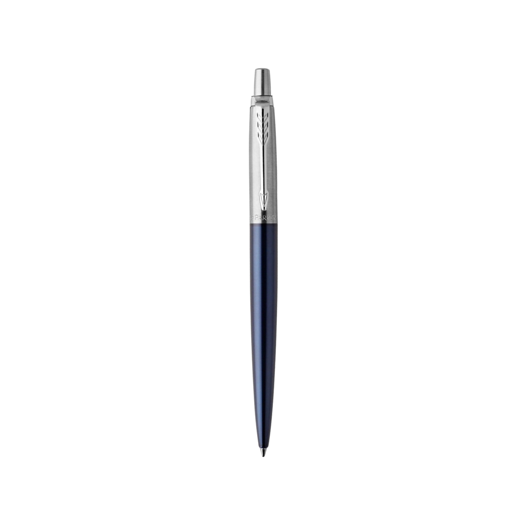 Parker Jotter Royal Blue CT Ballpoint Pen — Parker ballpoint pen — reliable smooth-writing everyday pen, at Cityluxe Singapore