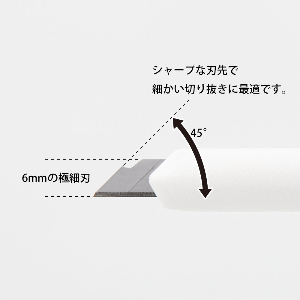 Midori Pen Cutter — flat lay