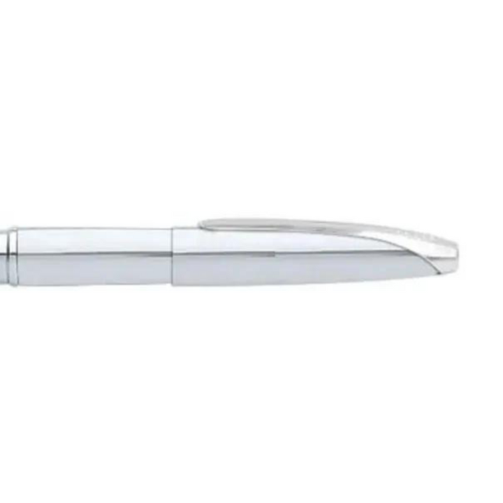 Cross ATX Pure Chrome Fountain Pen — Cross fountain pen — precision nib writing instrument, at Cityluxe Singapore stationery store