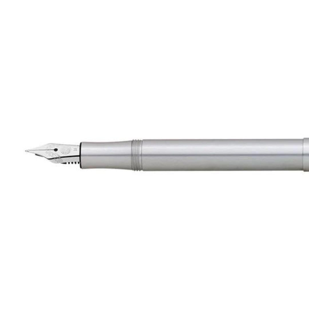 Kaweco Liliput Fountain Pen in Silver — Kaweco fountain pen — precision nib writing instrument, at Cityluxe Singapore stationery store