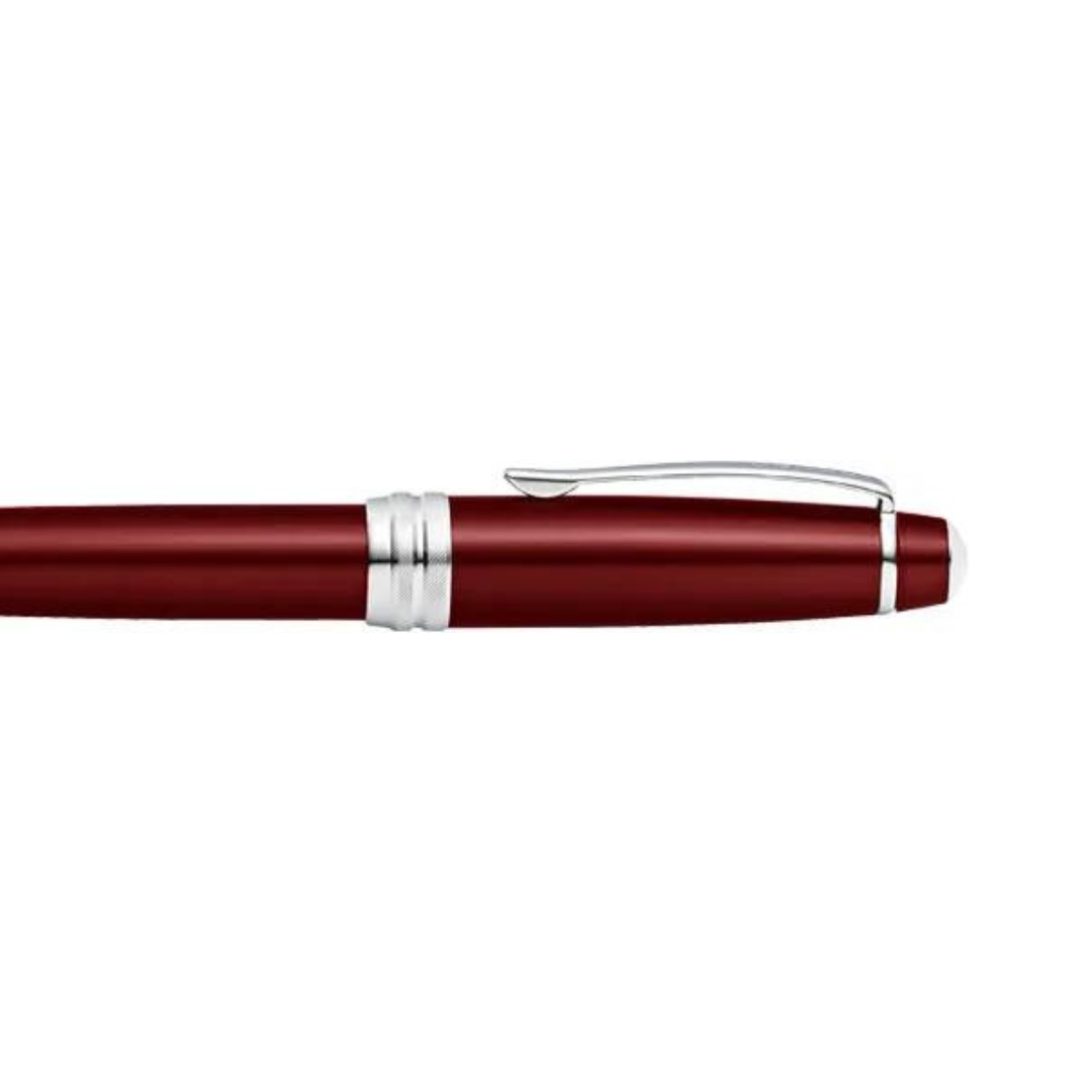 Cross Bailey Ballpoint Pen in Red Lacquer — Cross ballpoint pen — reliable smooth-writing everyday pen, at Cityluxe Singapore