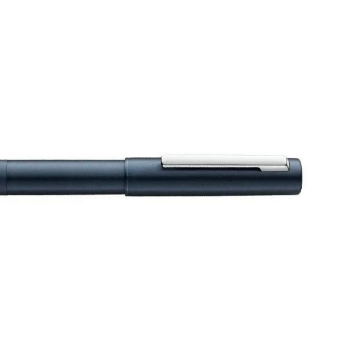 Lamy Aion Fountain Pen - Deep Dark Blue (Medium) — flat lay