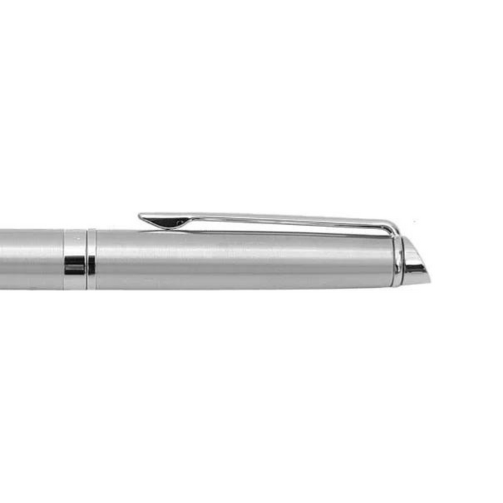 Waterman Hemisphere Stainless Steel CT Fountain Pen — with packaging