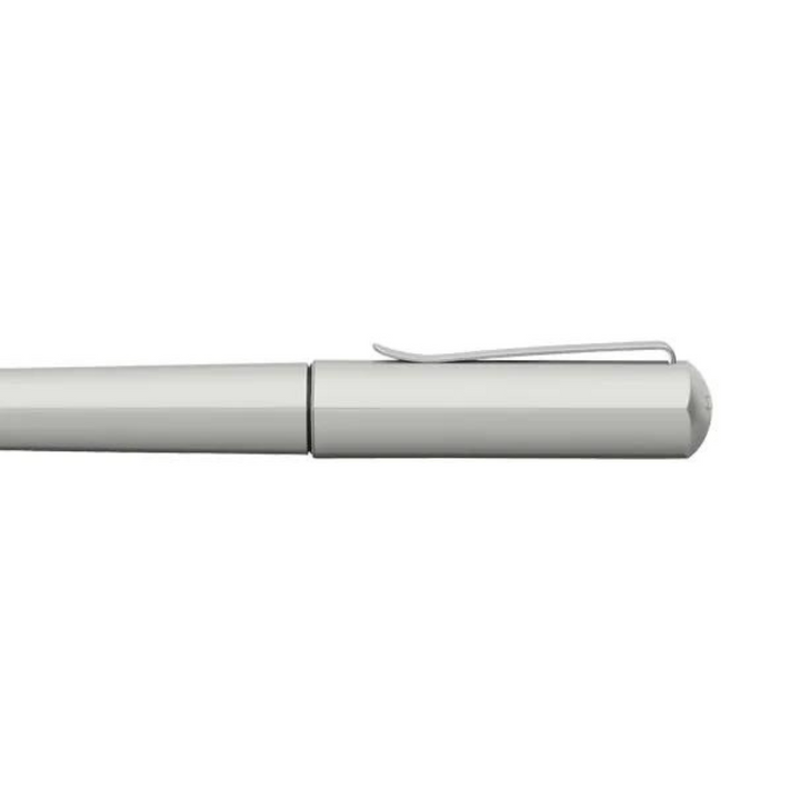 Faber-Castell Hexo Silver Matt Fountain Pen — Faber-Castell fountain pen — precision nib writing instrument, at Cityluxe Singapore stationery store