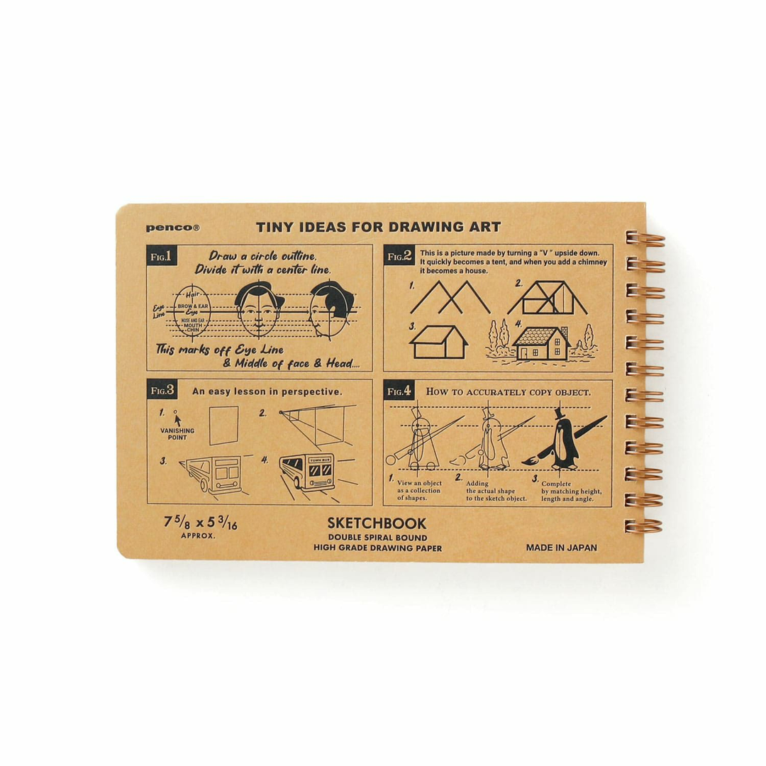 Penco Sketch Book B6 Medium — side view