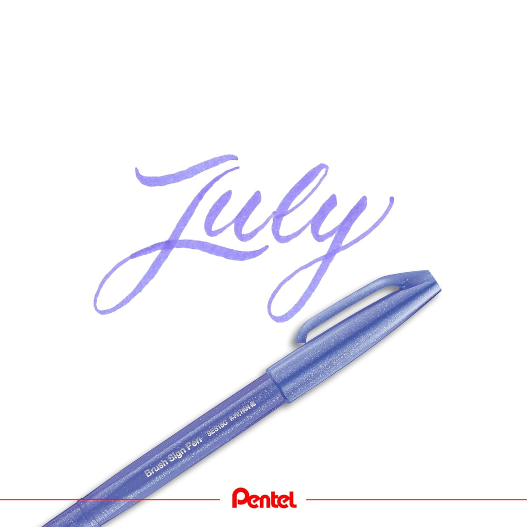 Pentel Brush Sign Pen Set - 30 Colors — angle view