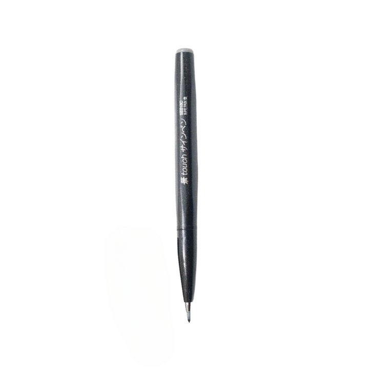 Pentel Touch Brush Sign Pen Black — Pentel brush pen — premium stationery and lifestyle, at Cityluxe Singapore