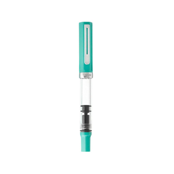 TWSBI ECO Fountain Pen Persian Green — flat lay