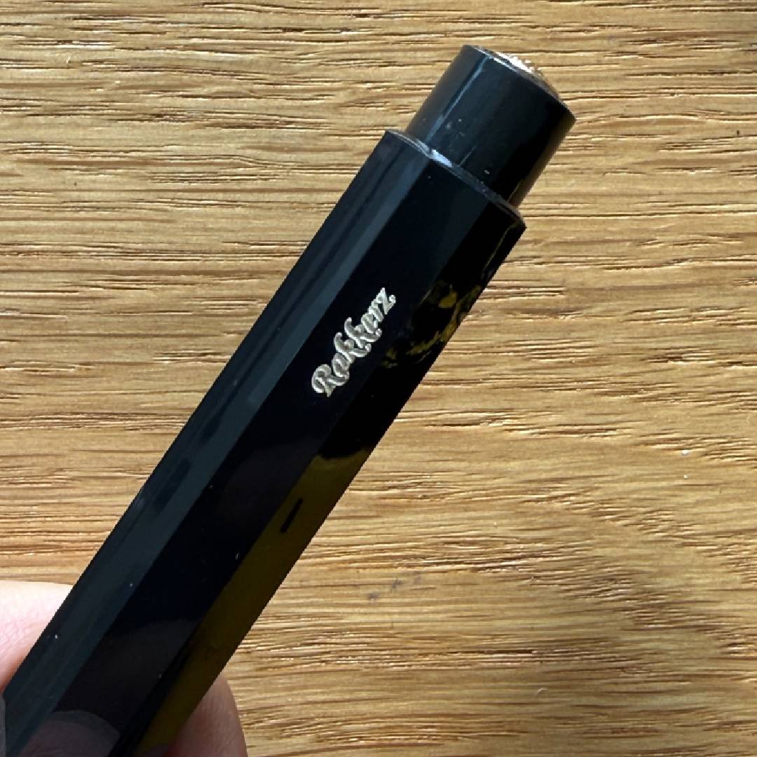 Personalized Name Engraving On Kaweco Classic Sport Ballpoint Pen - Black
