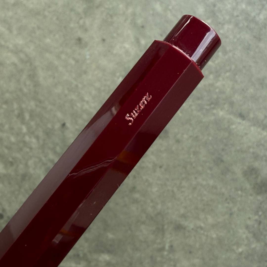 Personalized Name Engraving On Kaweco Classic Sport Ballpoint Pen - Bordeaux